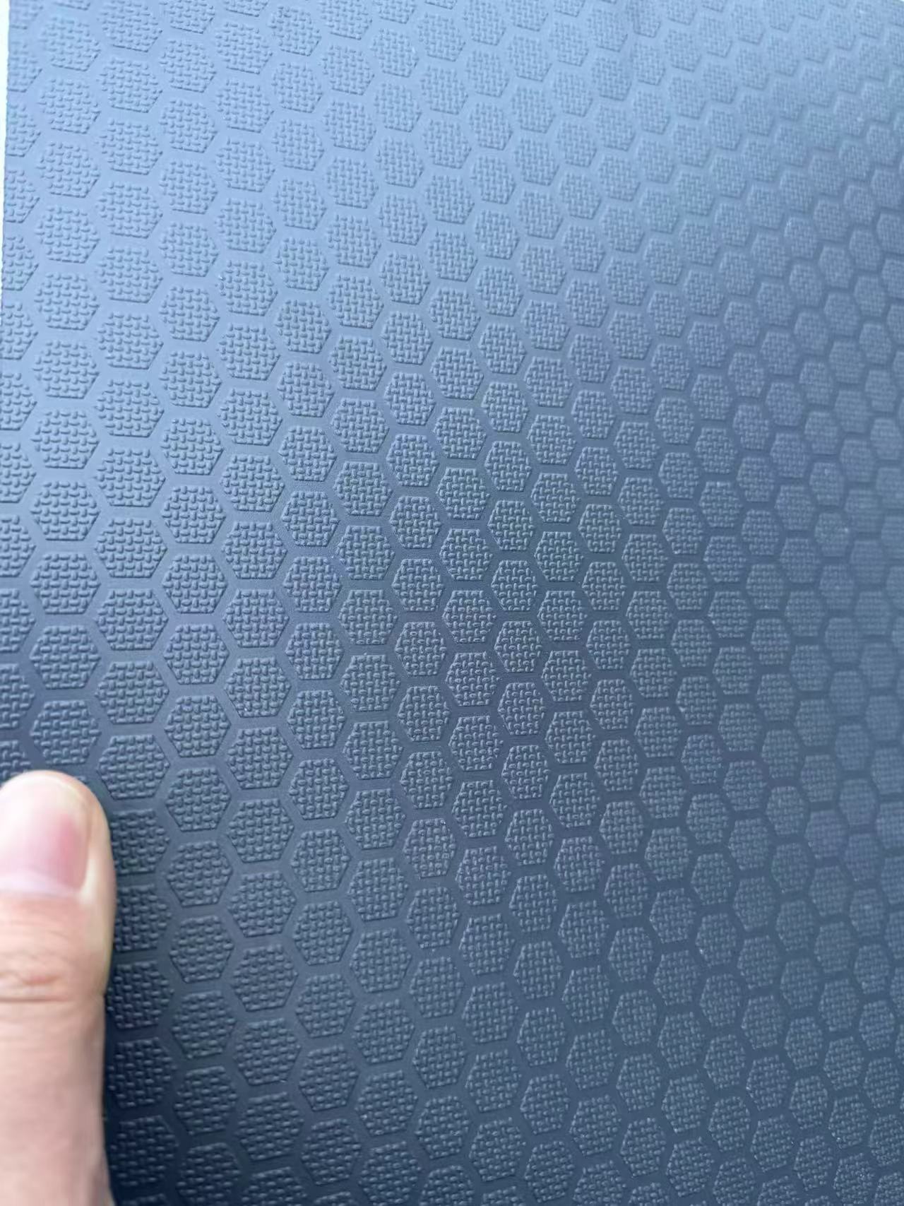 Blue Anti-Slip Hexagonal Plywood