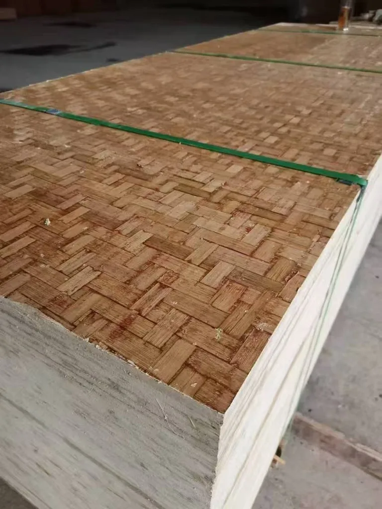 Bamboo formwork panel surface