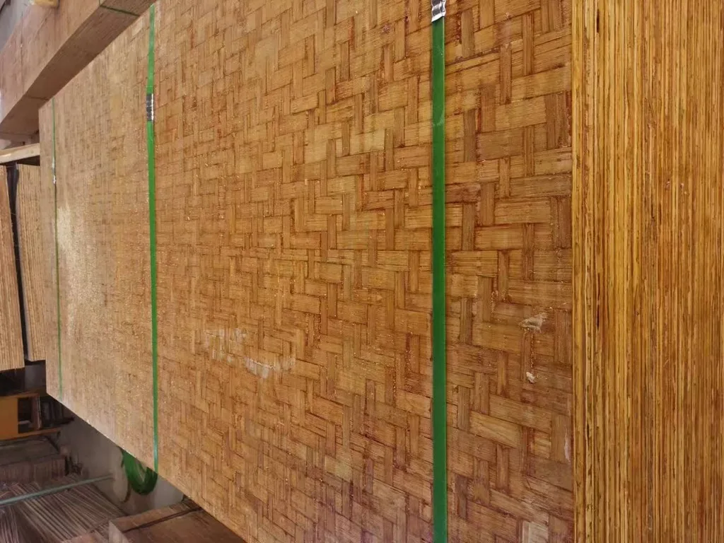 Bamboo formwork panel stack
