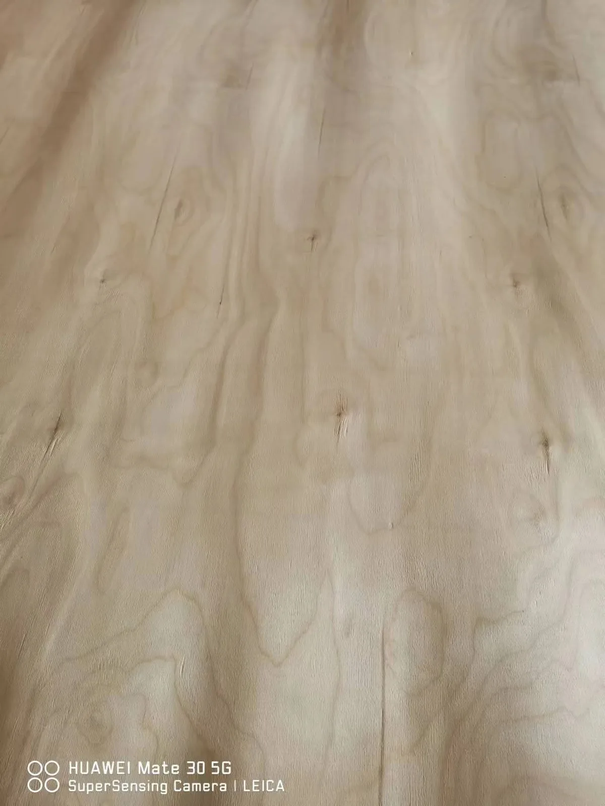 Natural 1.5mm birch veneer sheet