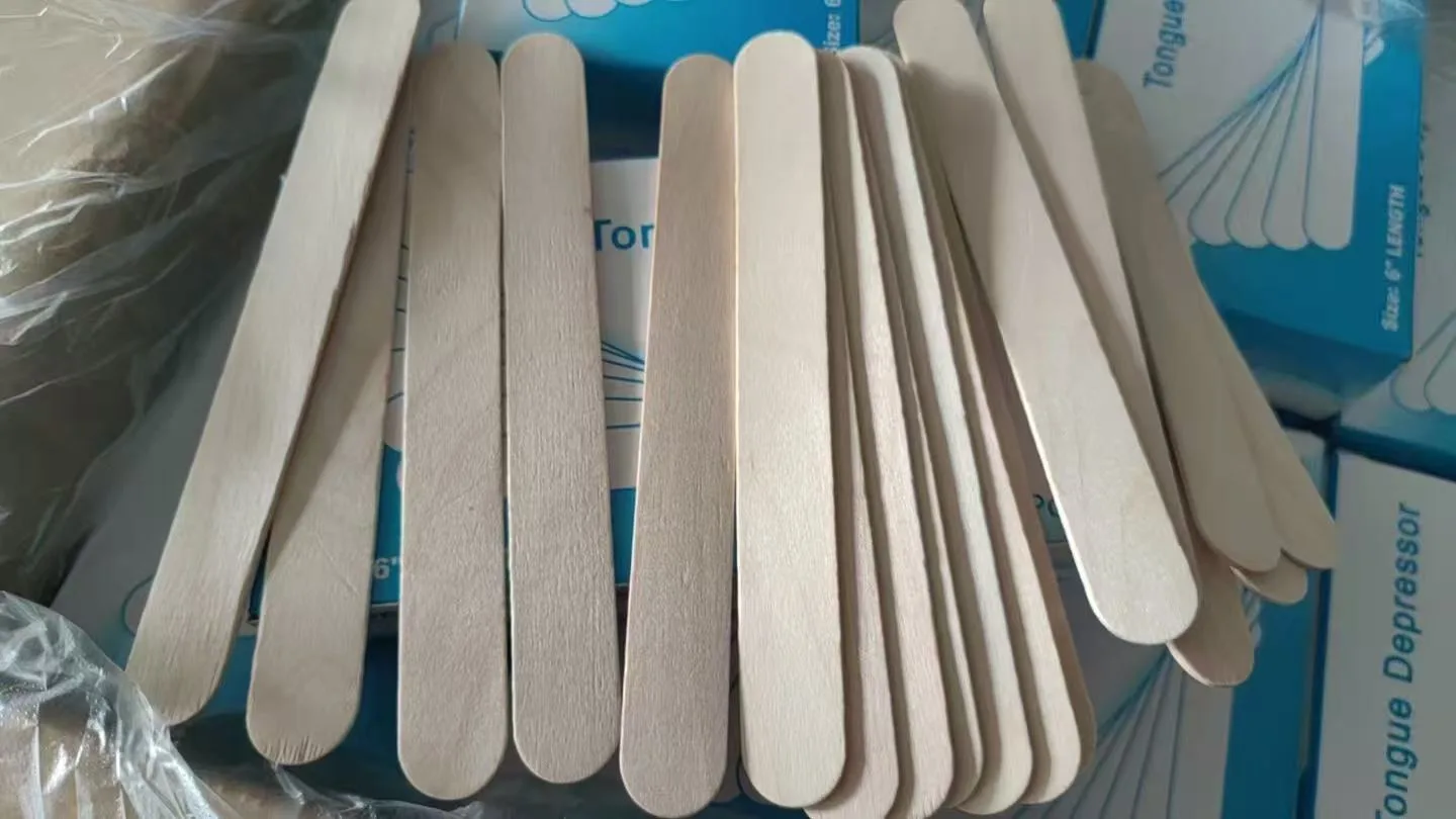 Birch wood cutlery on table setting