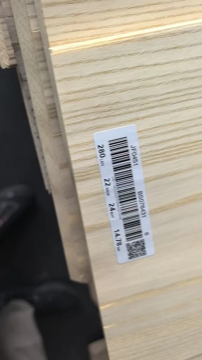 Beech veneer panel