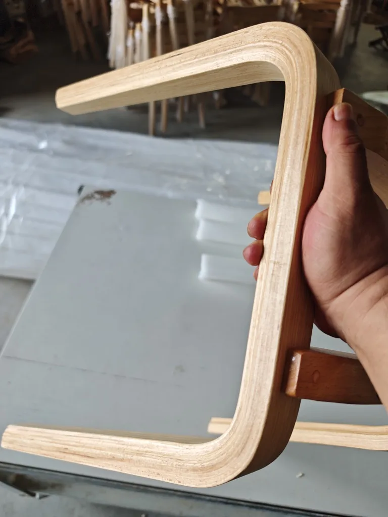 CNC machined furniture component