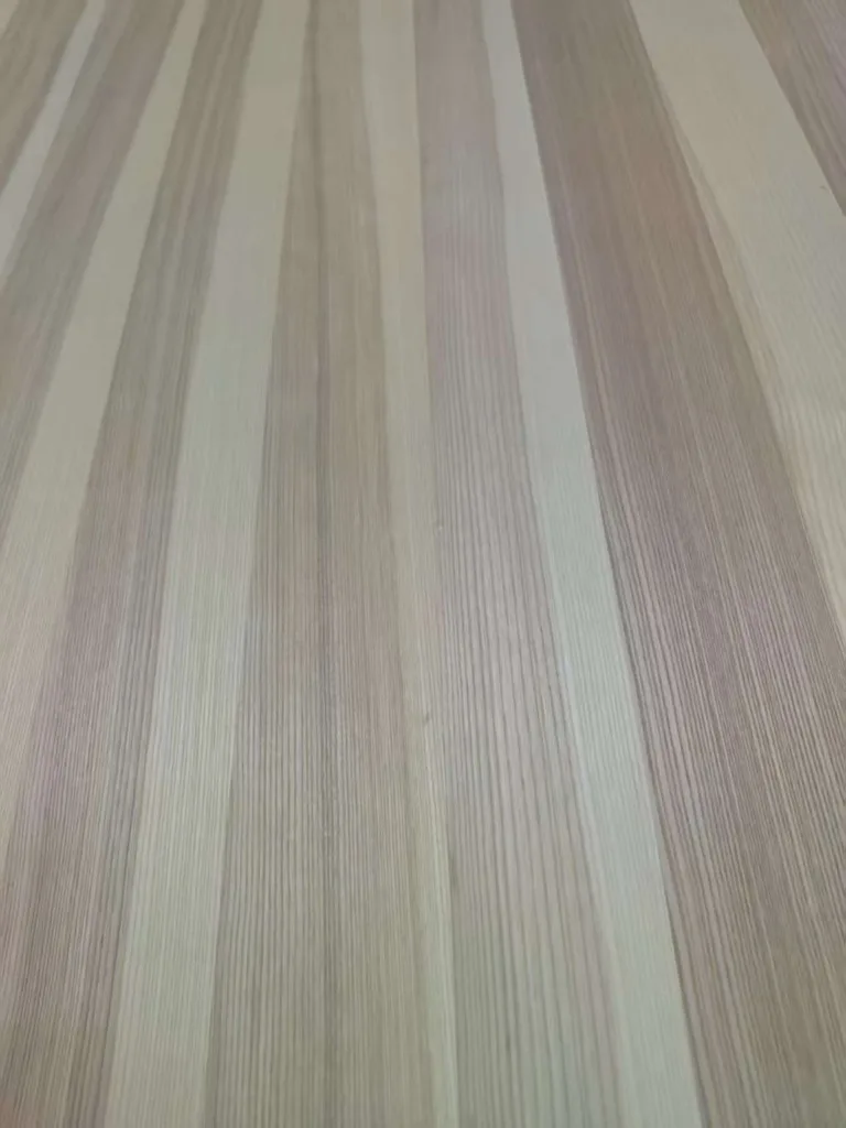 Ash veneer on MDF panel