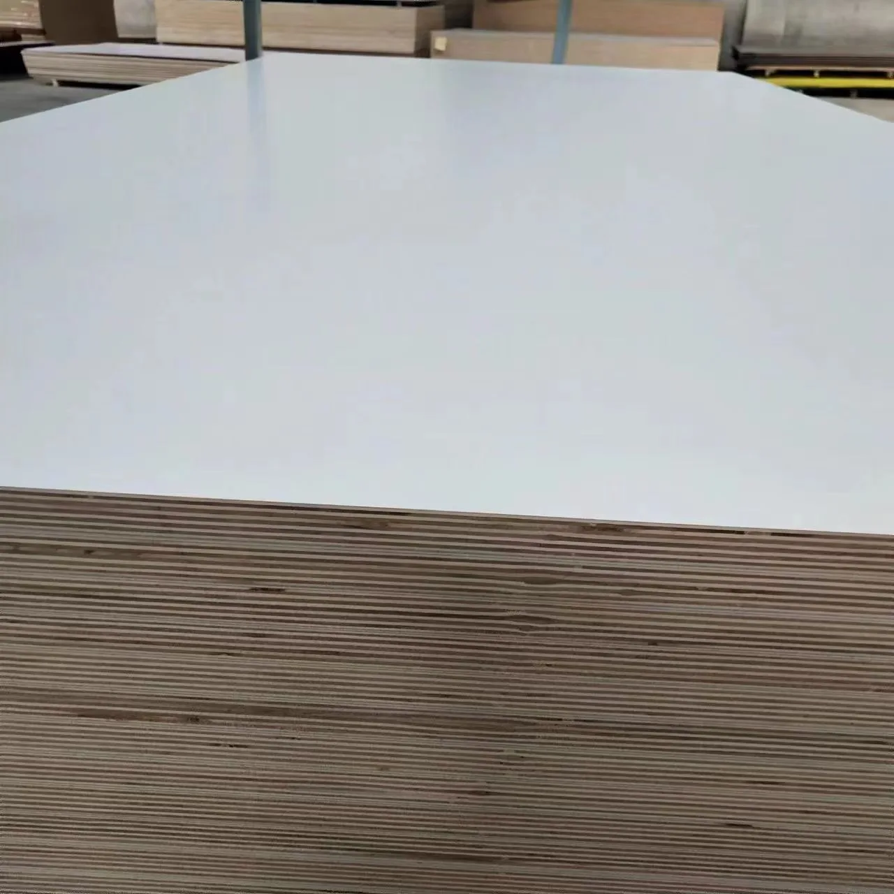Melamine faced panel edge detail