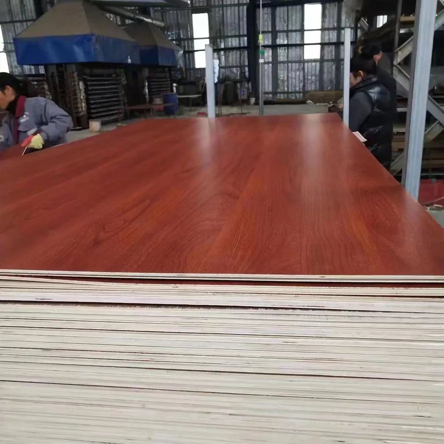 Melamine light wood-grain decor