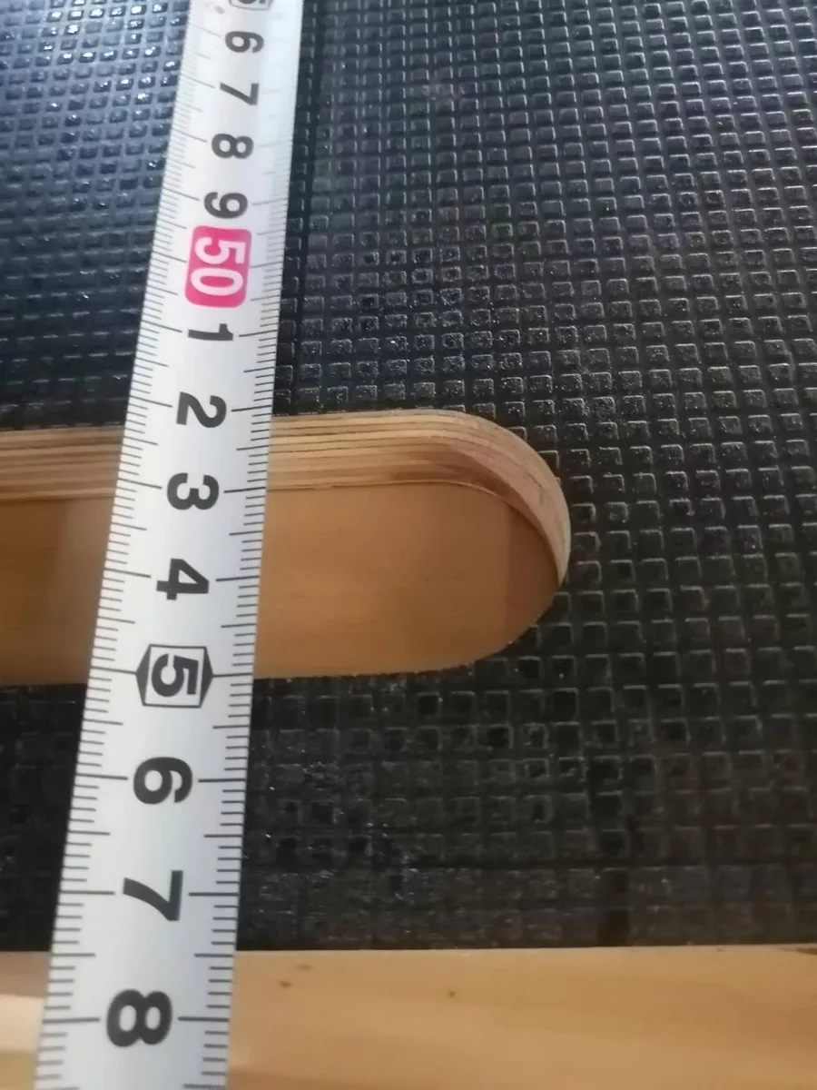 Anti-slip film faced plywood dolly deck
