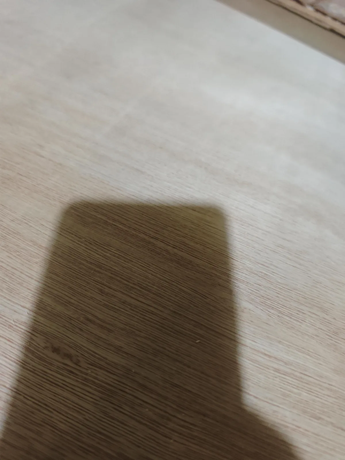 Rose eucalyptus faced plywood back surface