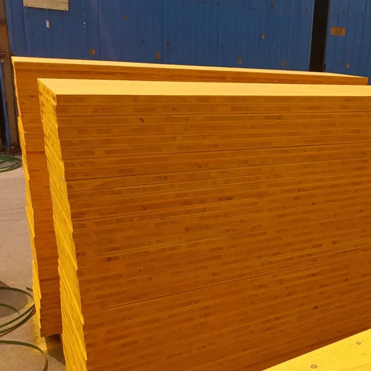Three-layer solid wood formwork panel